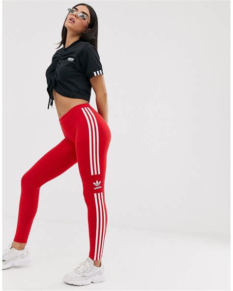 rote adidas leggins auf rechnung|adidas Originals Leggings online auf ABOUT YOU.